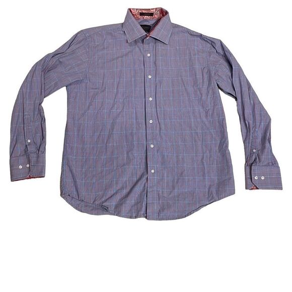Haggar Men’s Dress Shirt Size Large (L) - Picture 1 of 5